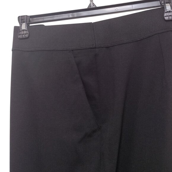 DG2 by Diane Gilman: Ponte Knit Pull-On High Rise Flare Pant, Size 2X, Black - Picture 5 of 8